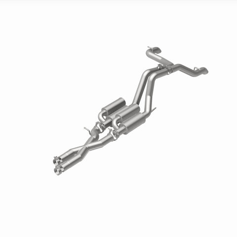 MagnaFlow Cat-Back 2021 Jeep Wrangler 6.4L Rock Crawler Series Dual Exit Stainless Exhaust - 19582