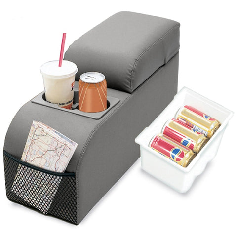 Rugged Ridge Standard Locking Console Gray 76-95 Jeep CJ Jeep Wrangler - 13101.09