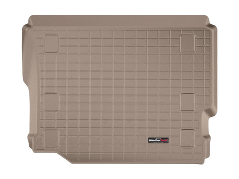 WeatherTech 2018+ Jeep Wrangler Unlimited JL w/o Subwoofer Cargo Liners - Tan - 411171