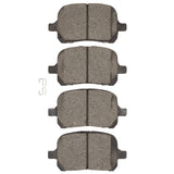 DFC 97-04 Toyota Solara Front 4000 Hybridynamic Brake Pads - 4000-0707-00