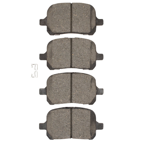DFC 97-04 Toyota Solara Front 4000 Hybridynamic Brake Pads - 4000-0707-00
