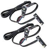 Oracle 15-21 Nissan GT-R RGB+W (Lightning Bolt) Headlight DRL Kit- w/o Controller - 1283-334