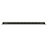 Go Rhino Xplor Blackout Combo Series Sgl Row LED Light Bar w/Amber (Side/Track Mount) 31.5in. - Blk - 751653212CSS