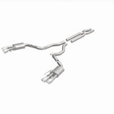 MagnaFlow SYS Cat-Back 2018 Ford Mustang GT 5.0L Competition Dual Exit Polished 4in Tips - 19368