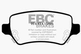 EBC 08-09 Saturn Astra 1.8 Ultimax2 Rear Brake Pads - UD1362