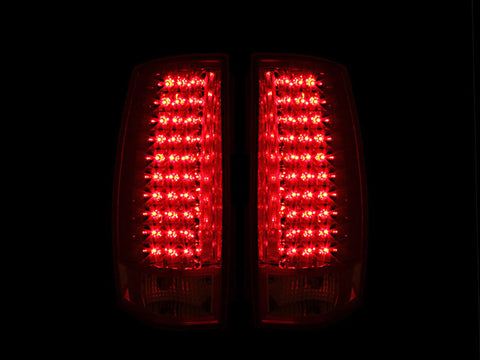 ANZO 2007-2014 Chevrolet Suburban LED Taillights Black G4 - 311142