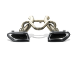Akrapovic 12-14 McLaren 12C/12C Spyder Slip-On Line (Titanium) w/ Carbon Tips - S-MC/TI/1