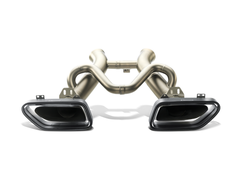 Akrapovic 12-14 McLaren 12C/12C Spyder Slip-On Line (Titanium) w/ Carbon Tips - S-MC/TI/1