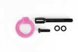 PERRIN 02-07 Subaru WRX/STI Tow Hook Kit (Front) - Hyper Pink - PSP-BDY-230HP