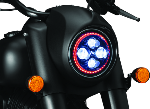 Kuryakyn Orbit Headlight Adapter Black - 2469