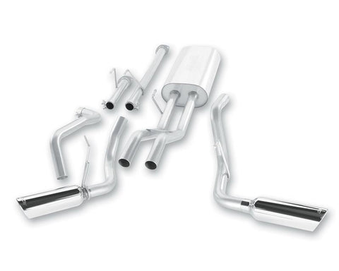 Borla 09-15 Toyota Tundra 4.6L / 5.7L V8 Crew Max / Double Cab SS Dual Split Catback Exhaust - 140332