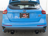 aFe Takeda 3in 304 SS Axle-Back Exhaust System w/ Black Tip 16-18 Ford Focus RS 2.3L (t) - 49-33104-B