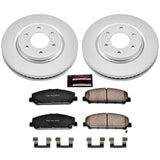 Power Stop 08-10 Infiniti QX56 Front Z17 Evolution Geomet Coated Brake Kit - CRK2961