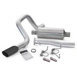 Banks Power 07-14 Toyota 4.0 FJ Cruiser Monster Exhaust Sys - SS Single Exhaust w/ Obround Black Tip - 48142-B