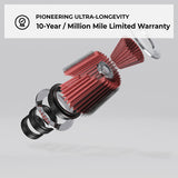 K&N Replacement Round Straight Universal Air Filter for 2010-2015 Audi A8 2.0L/2.5L/3.0L/4.0L/4.2L - E-2999