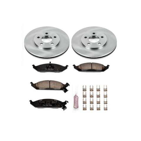 Power Stop 95-00 Chrysler Cirrus Front Autospecialty Brake Kit - KOE1676