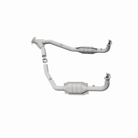 MagnaFlow Conv DF 97 Land Rover Defender 90 4.0L Y-Pipe Assy / 96-99 Discovery 4.0L Y-Pipe Assy - 93690