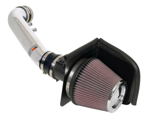 K&N 01-04 Ford Mustang GT 4.6L Polished Typhoon Short Ram Intake - 69-3521TP