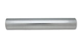 Vibrant 2.75in O.D. Universal Aluminum Tubing (18in long Straight Pipe) - Polished - 2882