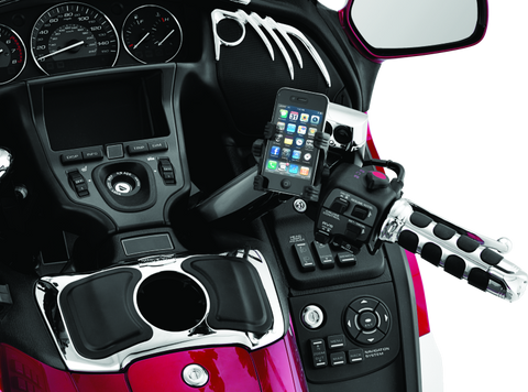 Kuryakyn Tech Connect Standard Cradle For Perch Mount Black - 1698