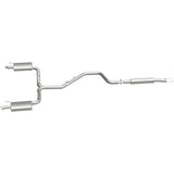 MagnaFlow Cat-Back SS 2.25/2.5in Dual Split Rear Exit Polished 3in Tip 2015 Chev Impala 3.6L V6 - 19023