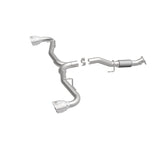 MagnaFlow Cat-Back 2015 Alfa Romeo 4C 1.7L SS 2.5in Dual Split Rear 4.in Tips - 19292