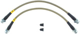 StopTech 07-08 Honda Fit Stainless Steel Rear Brake Lines - 950.40515