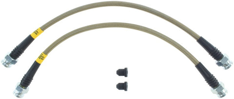 StopTech 07-08 Honda Fit Stainless Steel Rear Brake Lines - 950.40515