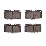 DFC 89-96 Nissan 300ZX Turbo Front 4000 Hybridynamic Brake Pads - 4000-0647-00