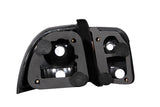 ANZO 1996-1997 Honda Accord Taillights Black - 221039