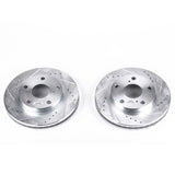 Power Stop 92-01 Toyota Camry Front Evolution Drilled & Slotted Rotors - Pair - JBR711XPR