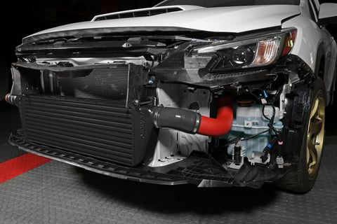 PERRIN 22-26 Subaru WRX Front Mount Intercooler Kit (Red Tubes & Black Core) - PSP-ITR-441BK/RD