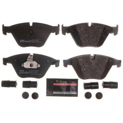 Power Stop 12-16 BMW ActiveHybrid 5 Euro-Stop ECE-R90 Front Brake Pads - ESP1526