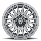 ICON Recon SLX 17x8.5 5x4.5 0mm Offset 4.75in BS 71.5mm Bore Charcoal Wheel - 3617856547CH
