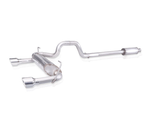 Stainless Works 2018+ Jeep Wrangler JL 304SS Factory Connect 2.5in Cat Back Exhaust System - JPJLUCB