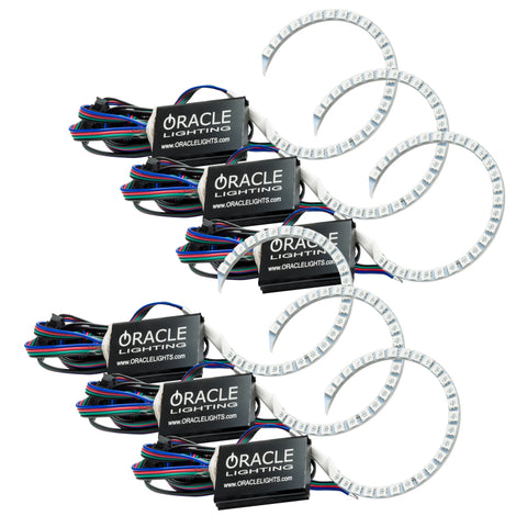 Oracle Mazda 3 04-09 Halo Kit - ColorSHIFT w/o Controller - 2421-334