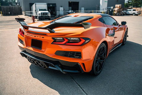 Corsa 23-25 Chevrolet Corvette C8 Z06 3in Valved Cat-Back Exhaust Muffler Delete Track Systemw/o Tip - 21113