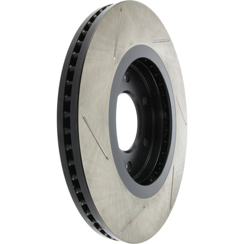 StopTech Power Slot 08-09 Infiniti QX4/QX56 / 07-09 Nissan Armada Left Front Slotted Rotor - 126.42099SL