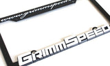 GrimmSpeed License Plate Frame (Pair) - 111002