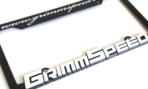 GrimmSpeed License Plate Frame (Pair) - 111002