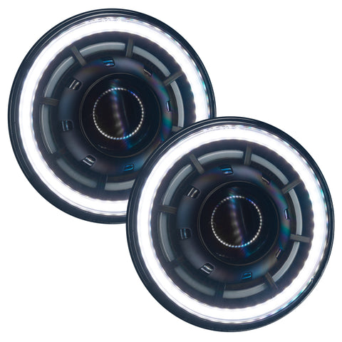 Oracle Oculus 7in ColorSHIFT Bi-LED Projector Headlights for Jeep Wrangler JK - 5876-335