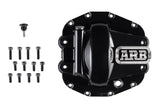 ARB Diff Cover Blk Jeep JL Rubicon Front - 0750011B