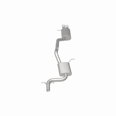 MagnaFlow 12 VW Jetta 2.0L Turbocharged Dual Straight D/S Rear Exit Stainless Cat Back Perf Exhaust - 15158