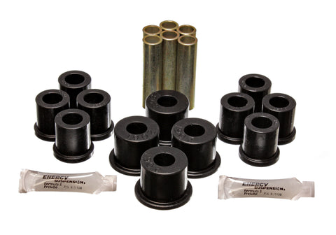 Energy Suspension Ford 4 Wd Front Spring Bushing Set - Black - 4.2117G