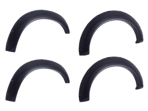 EGR 17-23 Nissan Titan Traditional Bolt-On Look Fender Flareswith Fender Badge Set Of 4 - 796014