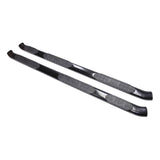 Westin 07-13 Chevy Silv 1500 Extnd Cab (8 ft Bed) PRO TRAXX 5 WTW Oval Nerf Step Bars - Blk - 21-534605