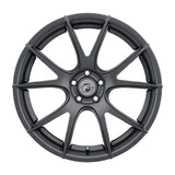 Forgestar CF5V 20x9 / 5x114.3 BP / ET35 / 6.4in BS Satin Black Wheel - F12209065P35
