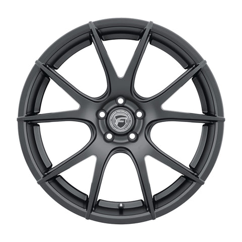 Forgestar CF5V 20x12 / 5x120.65 BP / ET50 / 8.5in BS Satin Black Wheel - F22202062P50