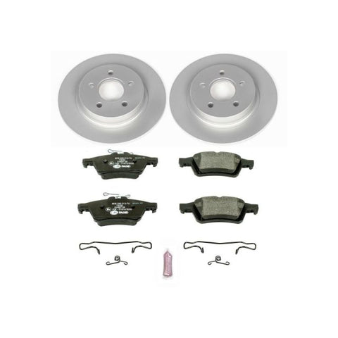 Power Stop 08-13 Volvo C30 Rear Euro-Stop Brake Kit - ESK4613