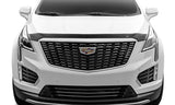 AVS 17-18 Cadillac XT5 Aeroskin Low Profile Acrylic Hood Shield - Smoke - 322133